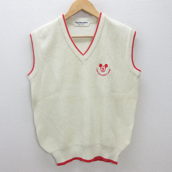 楽天市場】【Disney(ディズニー)】ミッキーマウス/刺繍ニットベスト