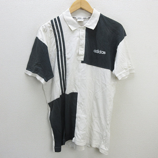 【激レア】ヴィンテージ アディダス ポロシャツ 80s前期 USA製レッド 80s激レア グッドデザイン usa製 adidas ポロシャツ 半袖シャツ