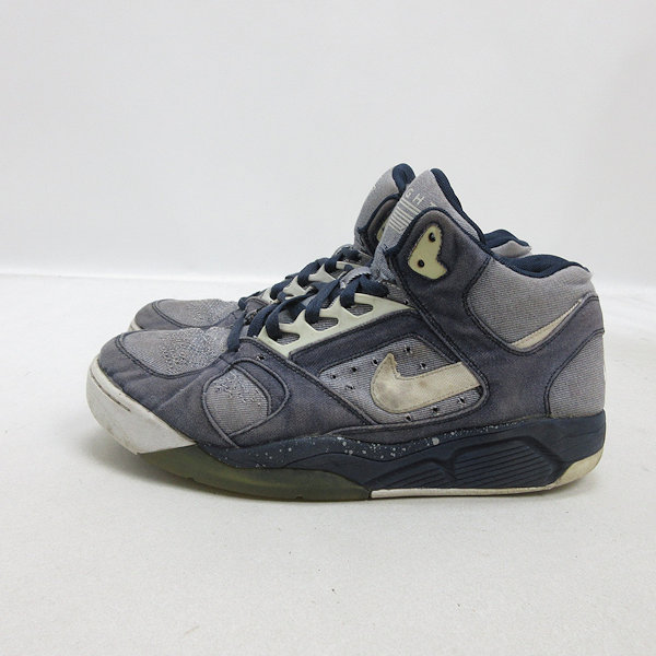 y■【28cm】ナイキ/NIKEエアフライト ライト デニム AIR FLIGHT LOW DENIMバスケットシューズ■MENS/19【中古】