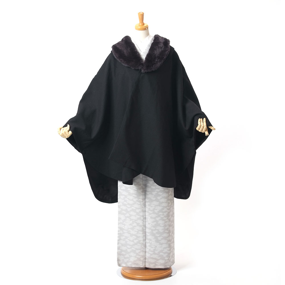 楽天市場】和装コート ポンチョ ケープコート カジュアル 着物コート