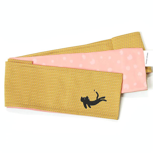 楽天市場】夏帯 麻 半幅帯 tsumori chisato 小袋帯 ピンク