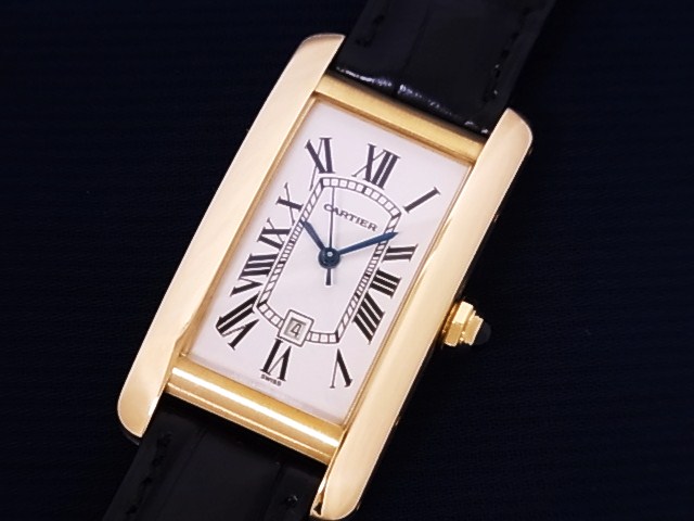 Cartier】即納☆ギフトに♪タンク アメリカン ウォッチ (Cartier