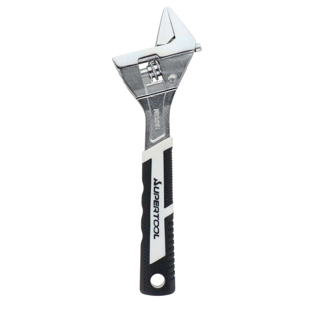 楽天市場】スーパーツール ラチェット式ワイドモンキレンチ 200mm 口