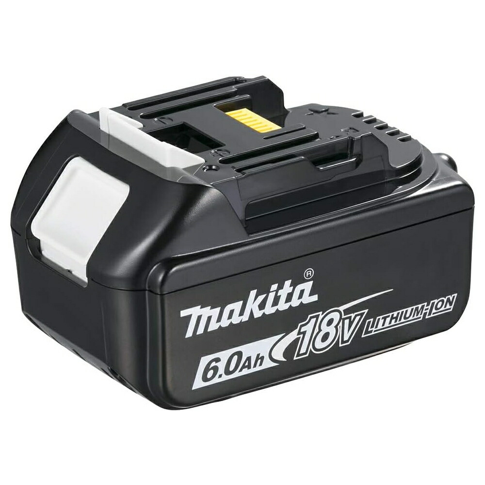 マキタ リチウムイオンバッテリー BL1860B 18V 6.0Ah [完全無欠蓄電池 電動手道具 独居室 ワット数 備蓄 取り替えっこ] A-60464