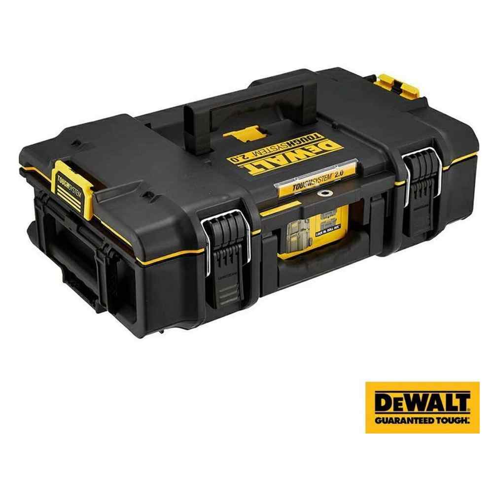 DEWALT デウォルト タフシステム2.0 スタンダードBOX Sサイズ [工具箱 道具箱 収納ケース ツールボックス] DWST83293-1