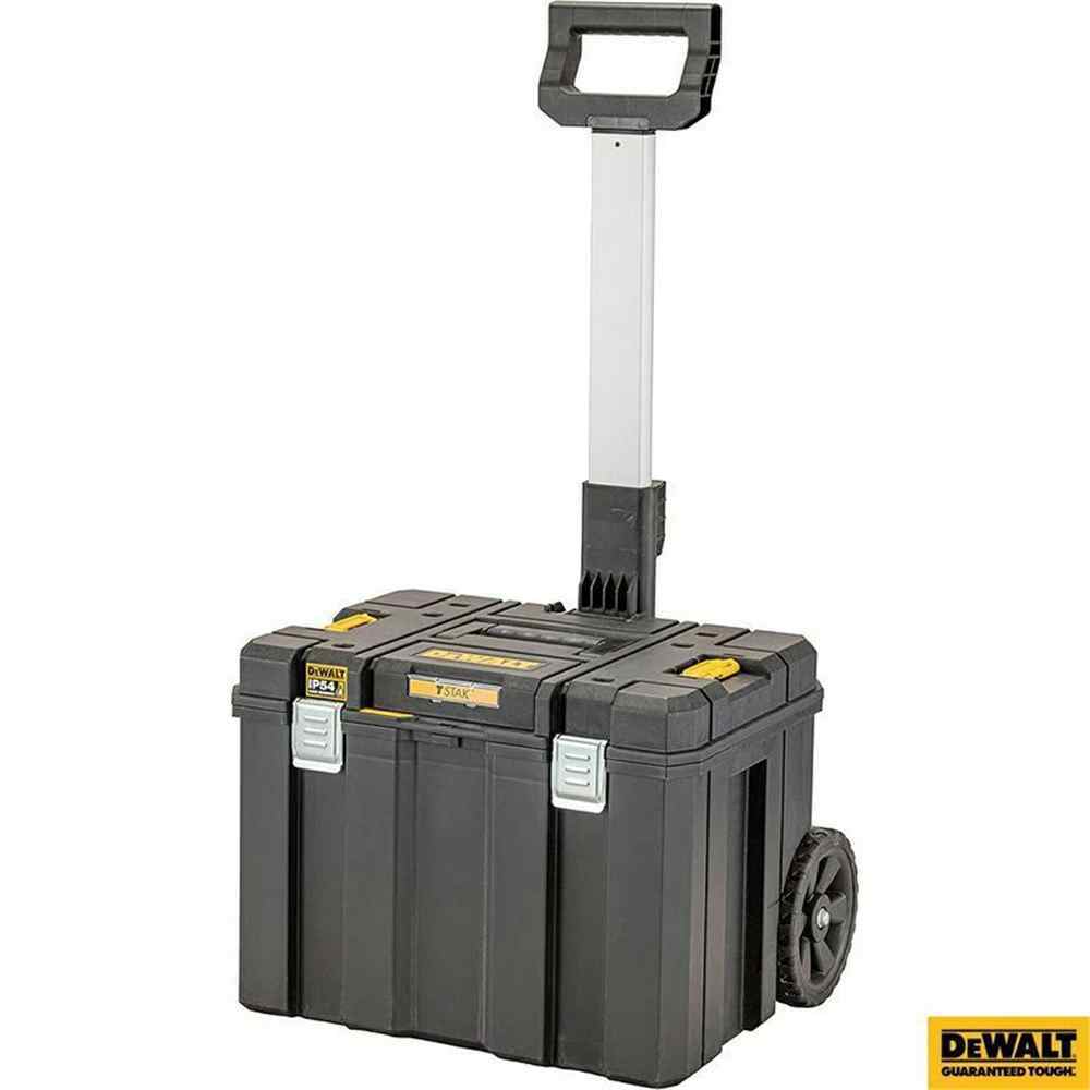 DEWALT デウォルト TSTAK 紅茶スタック2.0 モバイルツールボックス 持ちはこびタイア付き添い人 [物の具箱 御先棒箱 納める容れもの 物の具ボックス席] DWST83347-1 【○】