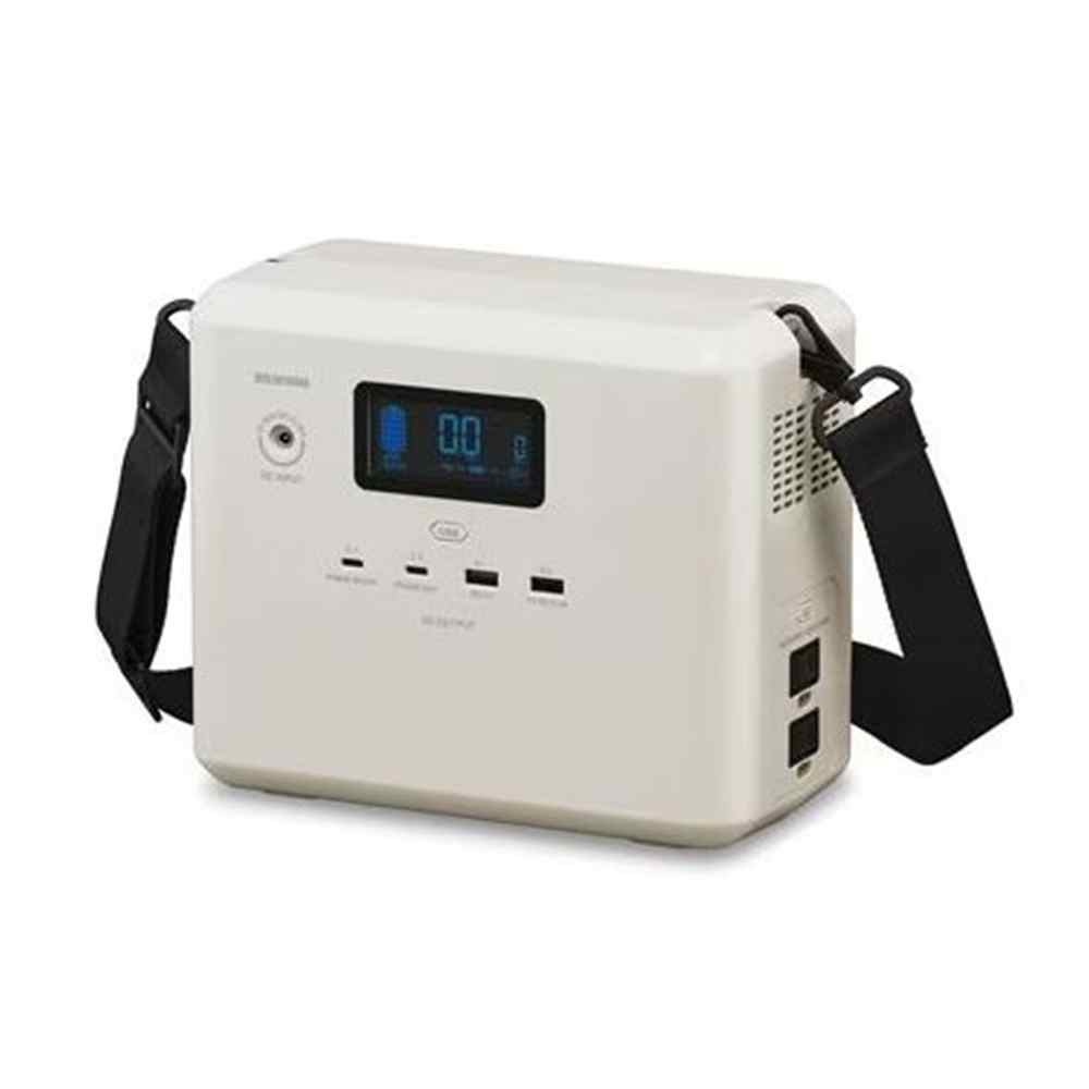 アイリスオーヤマ 携帯型ワット数 [乾電池 申し受ける 差し込み 防災 不仕合わせ 停電 難民キャンプ アウトドア パウダーコンパクト] IPU-A280-W 白いこと