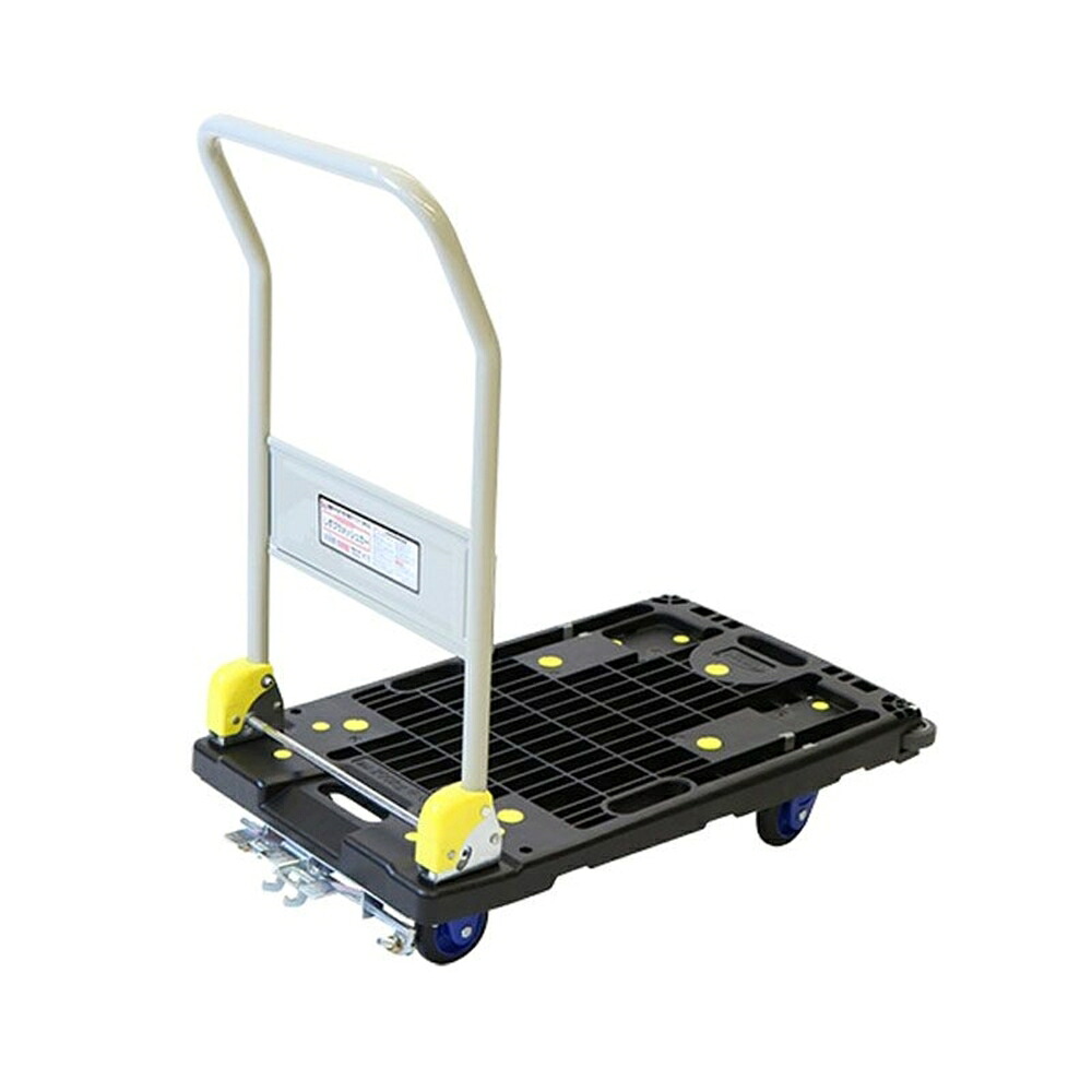 浅香工業 金象印 しずプラメッシュカー [静音 台車 運搬 移動 倉庫 工場] PM200 ブレーキ付 【○】