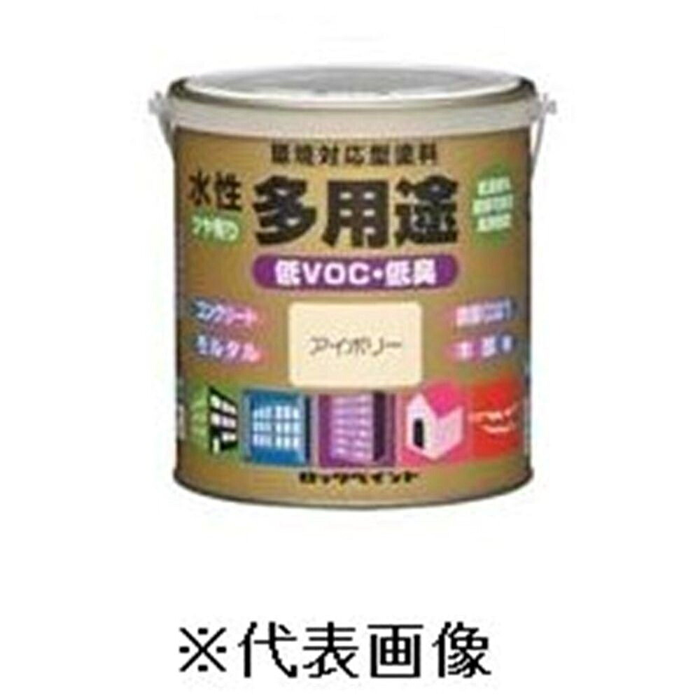 ロックペイント 水性多用途（ねずみいろ） 【7L】