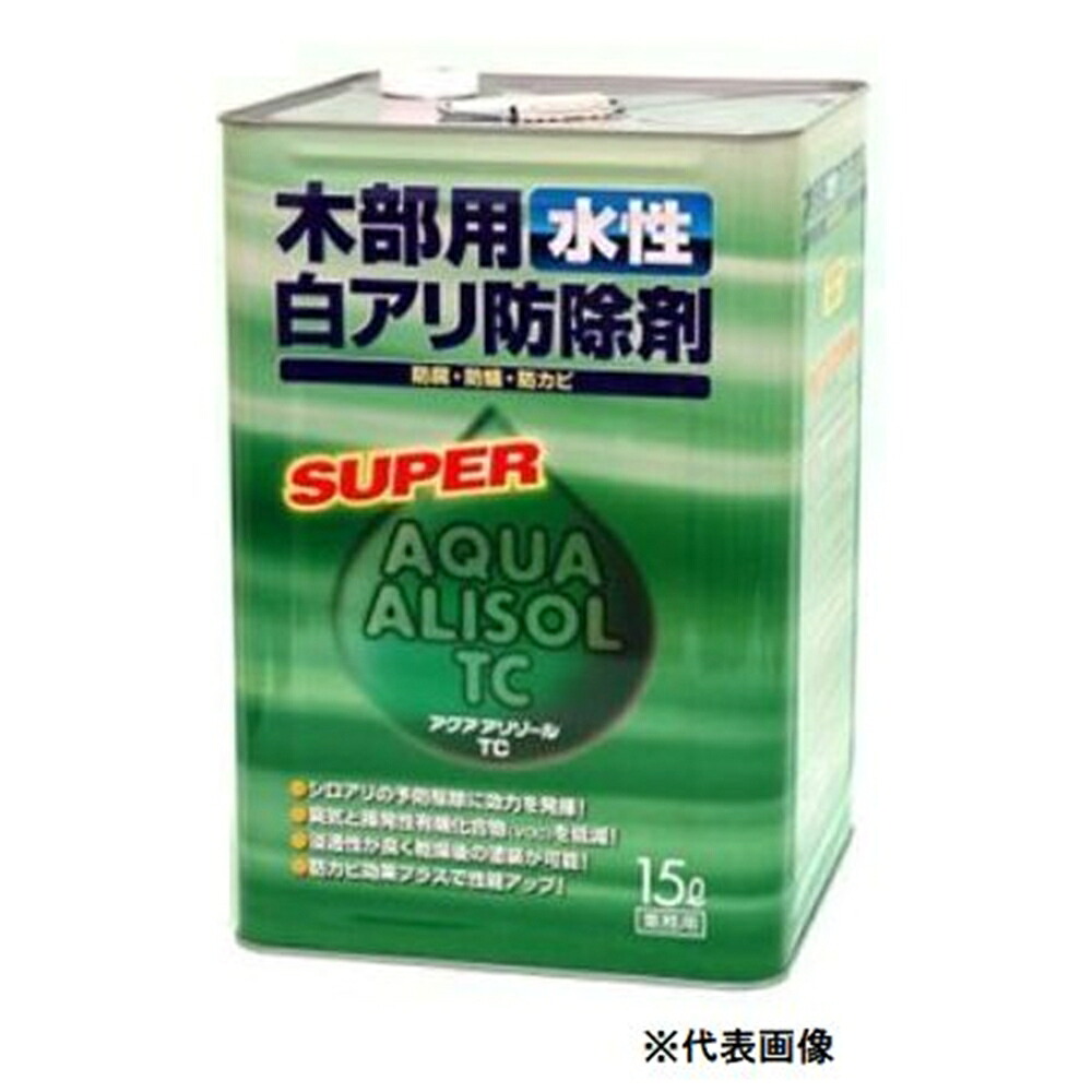 DMB 大日本木材防腐 アクアアリゾール TC クリヤー 白アリ防除剤 [木材 防腐 防蟻 防カビ] 15L 9,183円