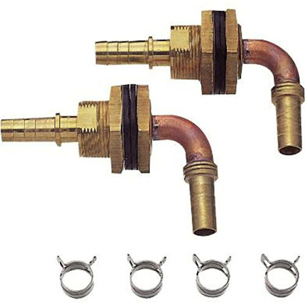 三栄水栓 SANEI ユニット貫通L金具(バスルーム用) T431-32S-15A