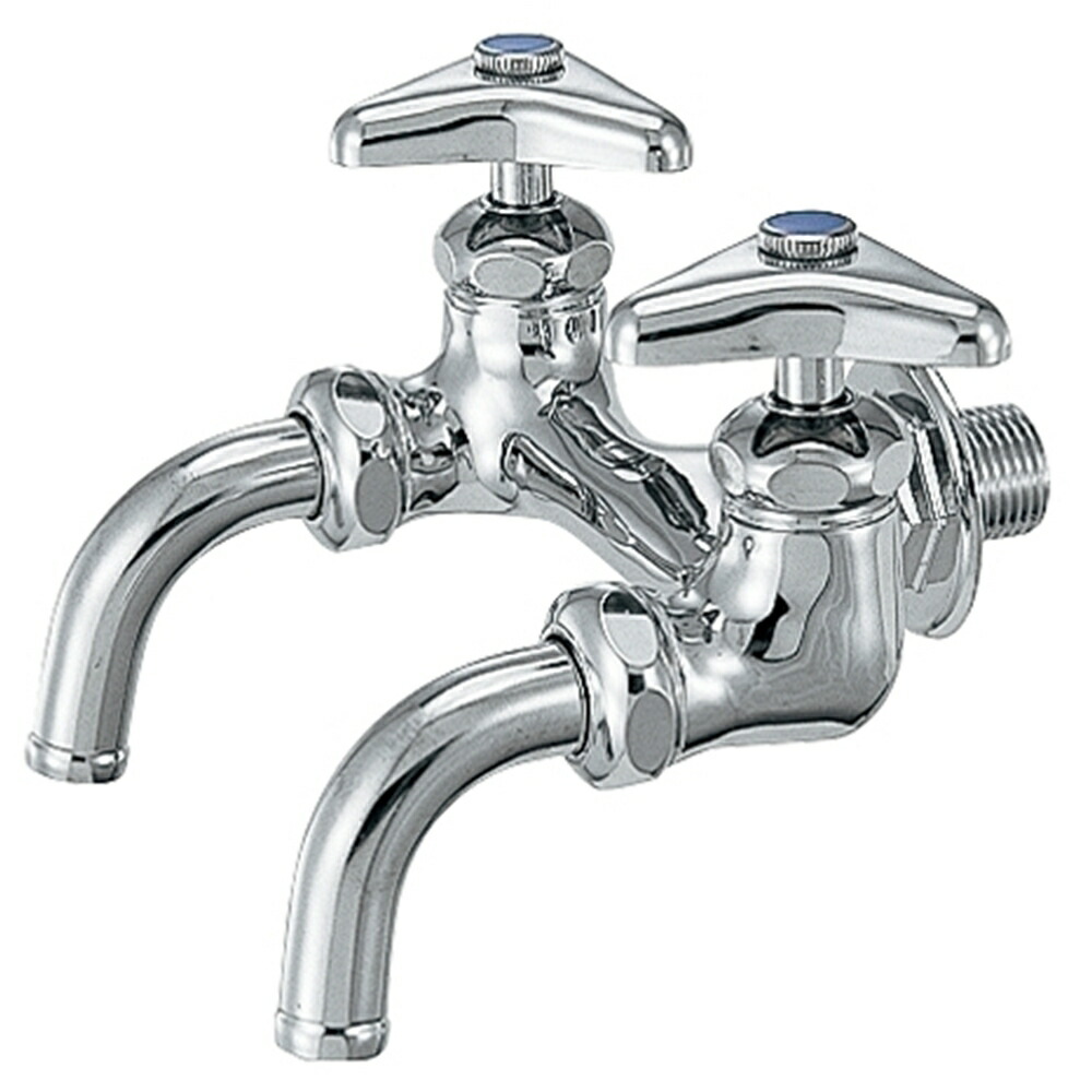 カクダイ 双口ﾎｰﾑ水栓 13 7050