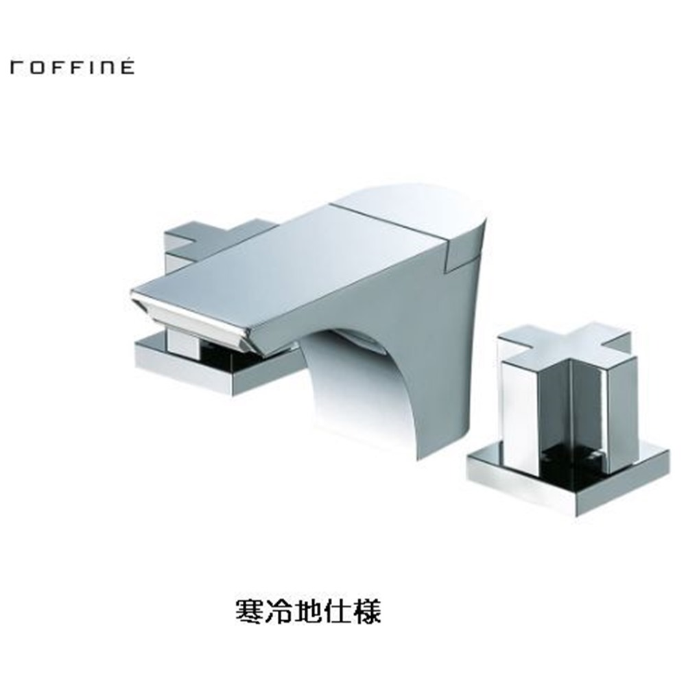 SANEI roffine ツーバルブ洗面練りあわせる栓 冷ややかさ地操作手順 [水回転運動 洗面 幼児用便器 水道の栓 取り替えっこ] K5580PK-13