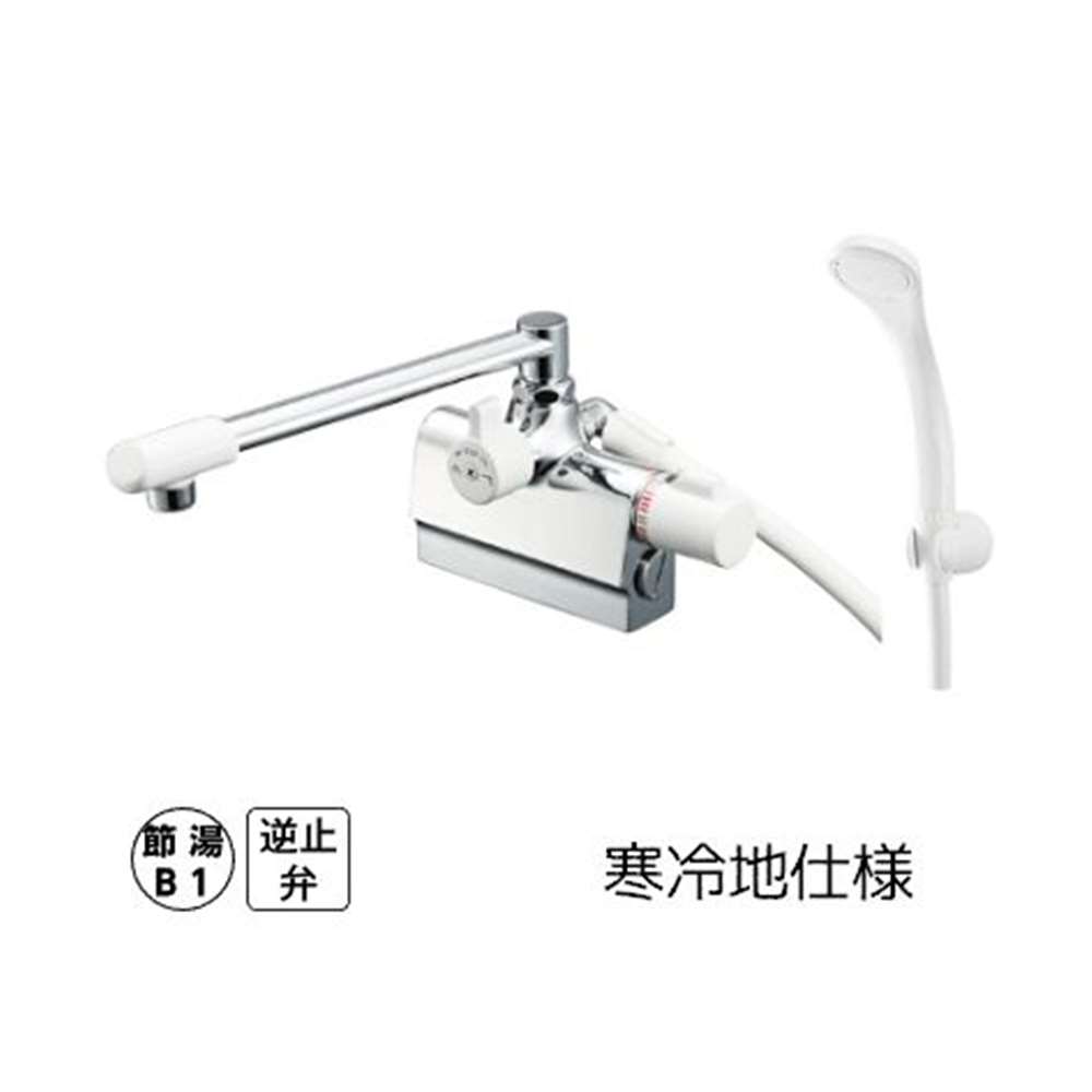 SANEI サーモデッキシャワー混合栓 寒冷地仕様 [浴室 風呂 バスルーム 水栓 蛇口 交換] SK78DK-W-13