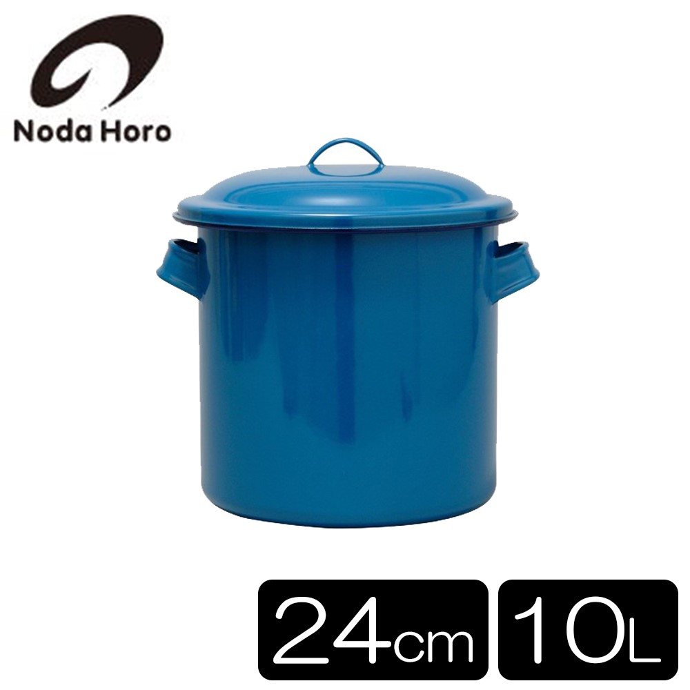 楽天市場】ホーロータンク 33cm 約25L 野田琺瑯 / 日本製 丸型 保存