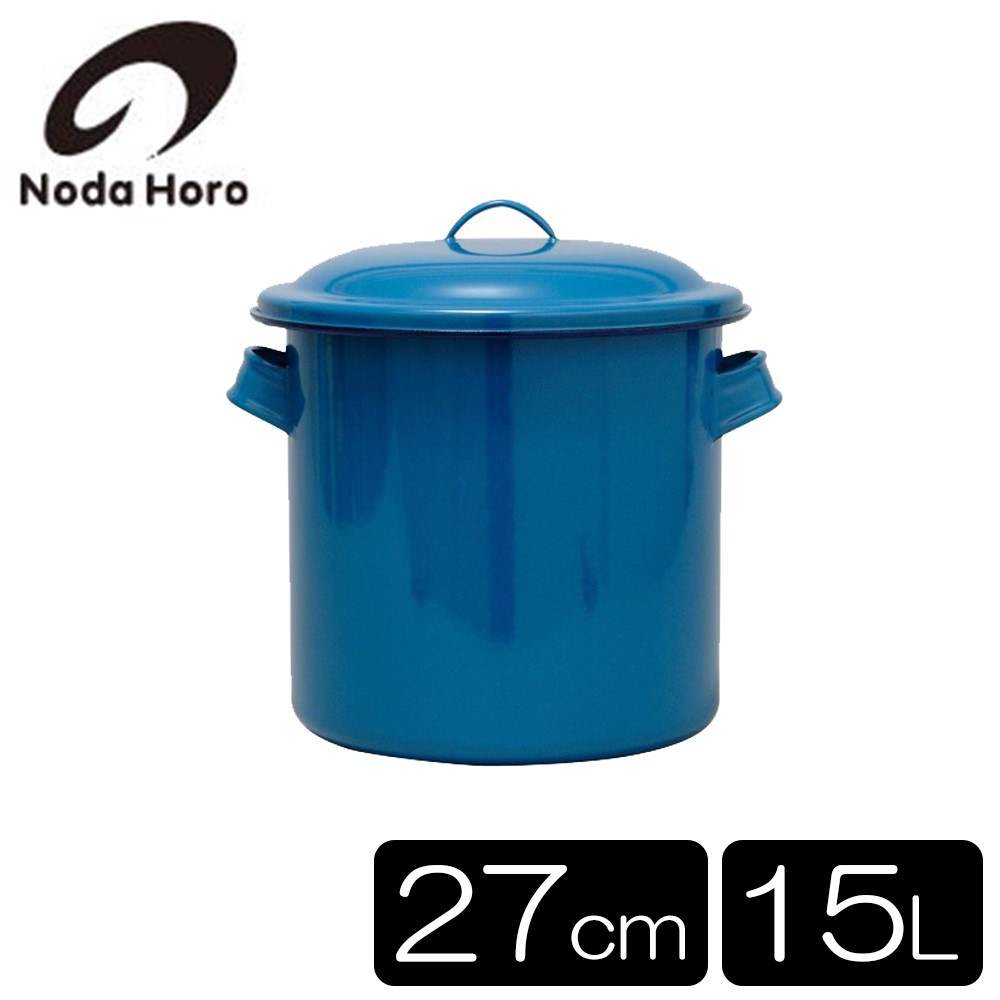 楽天市場】ホーロータンク 33cm 約25L 野田琺瑯 / 日本製 丸型 保存