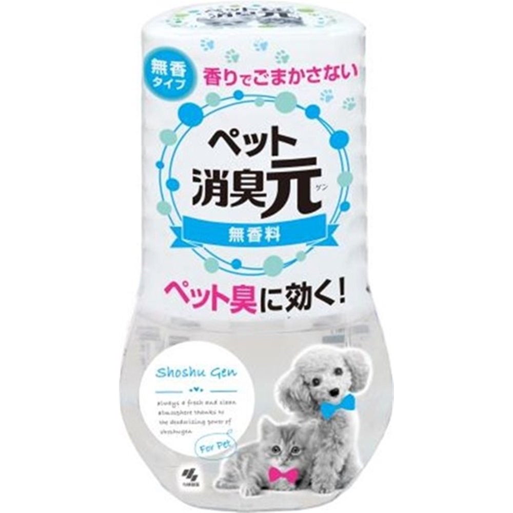 人気ブランドを 小林製薬 ペット消臭元 無香料 消臭 芳香 大容量 ペット臭 トイレ 400ml qdtek.vn