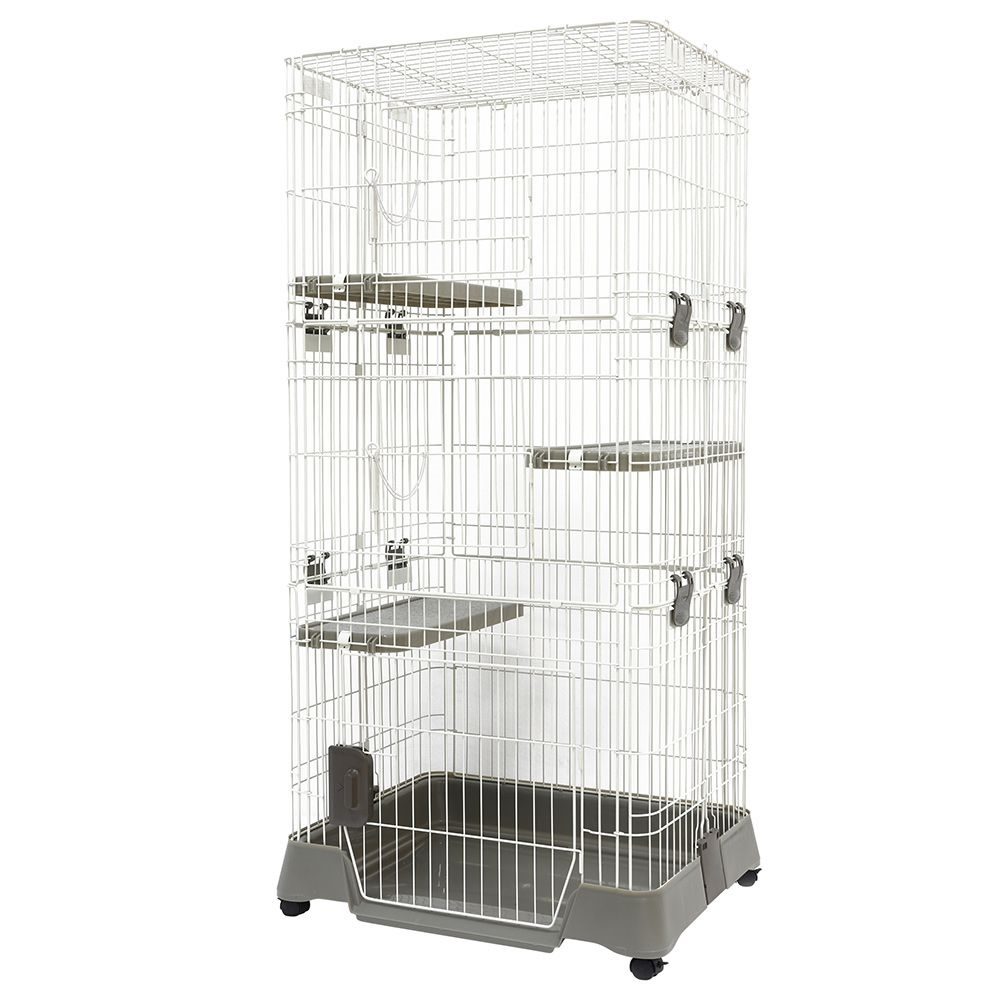 楽天市場】マルカン キティゲージ 1000 CT-324 猫用ケージ お掃除簡単