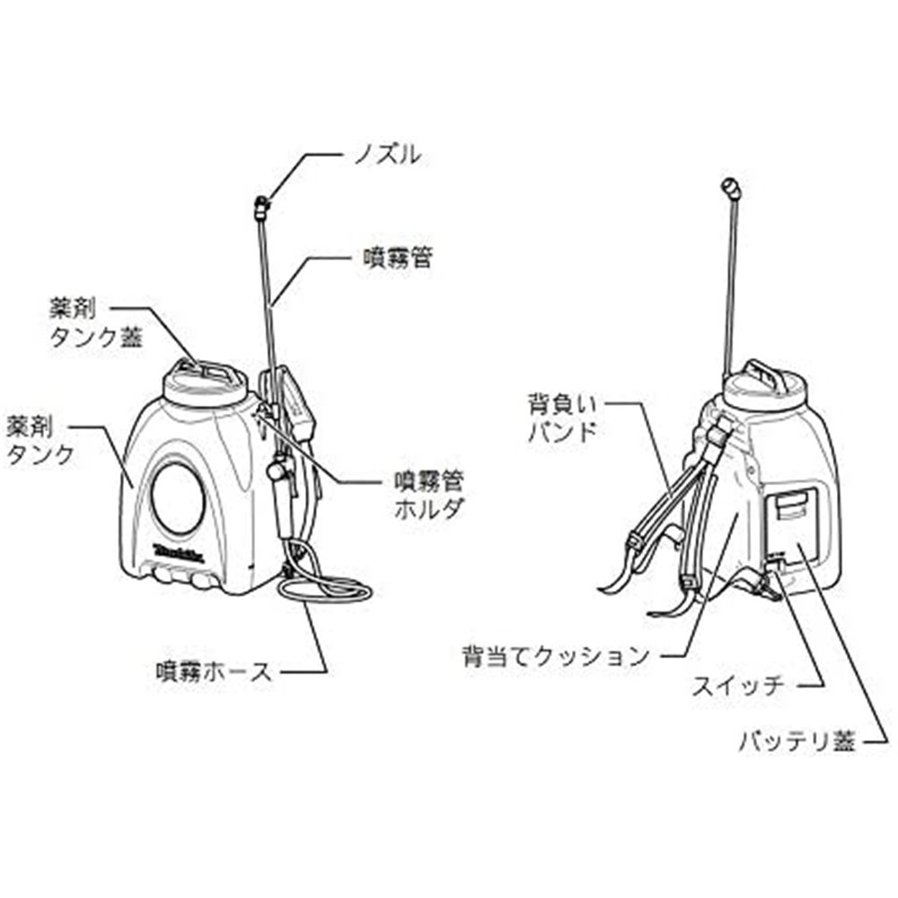 無料長期保証 楽天市場 マキタ 18v充電式噴霧器 背負式 タンク容量10l Mus104dsh ホームセンターヤマキシ楽天市場店 Web限定 Lexusoman Com