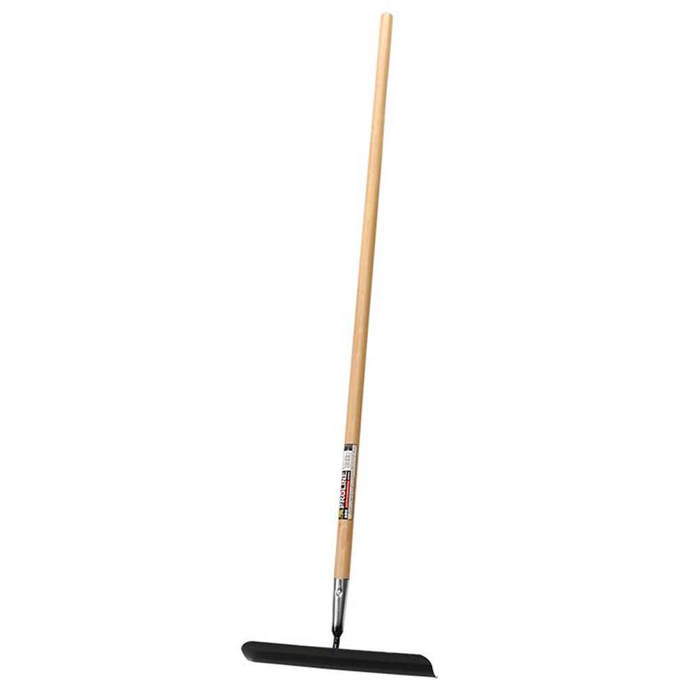 金象PRO PROLINE スチールマルチ板レーキ 幅36×全長147cm [砕石ならし 整地] 木柄 【○】