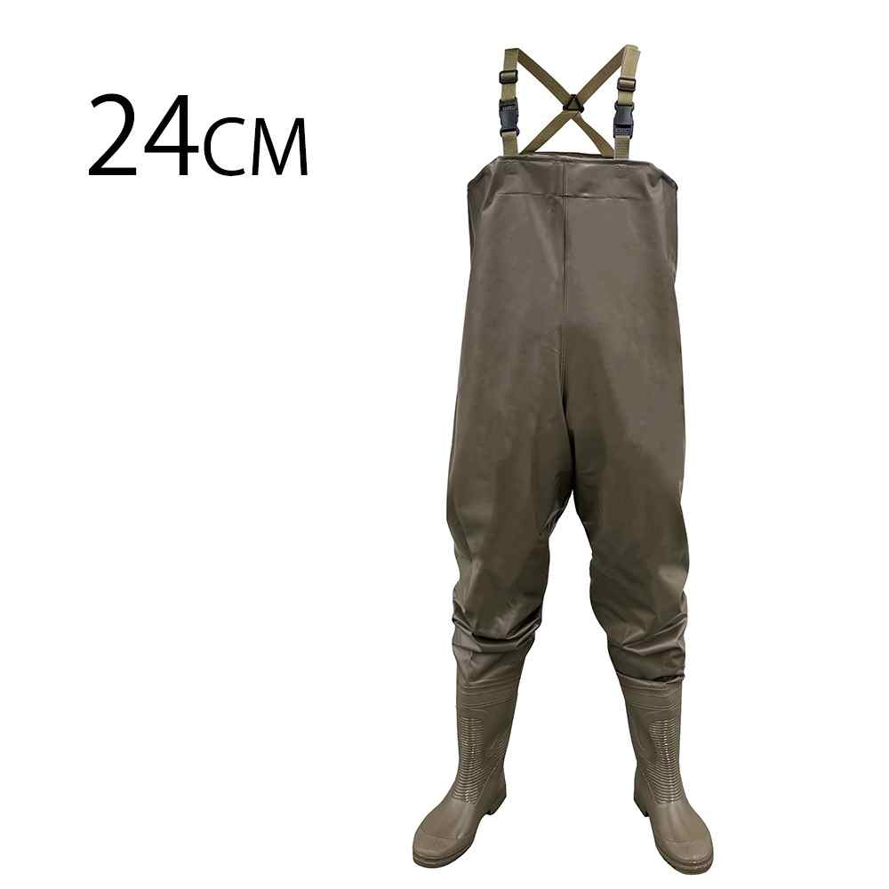 楽天市場】オカモト 胴付き長靴 ウェダーチェスト #80233 [胴長 どうな