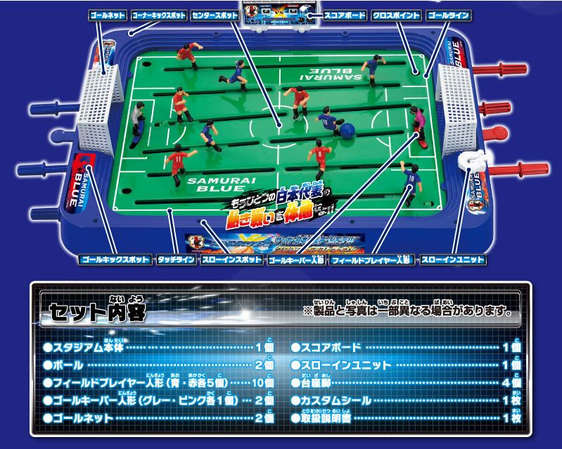 楽天市場 エポック社 スーパーサッカースタジアム サッカー日本代表チームモデル クロスファイアストライカー おもちゃ サッカー 盤 ホームセンターヤマキシ楽天市場店