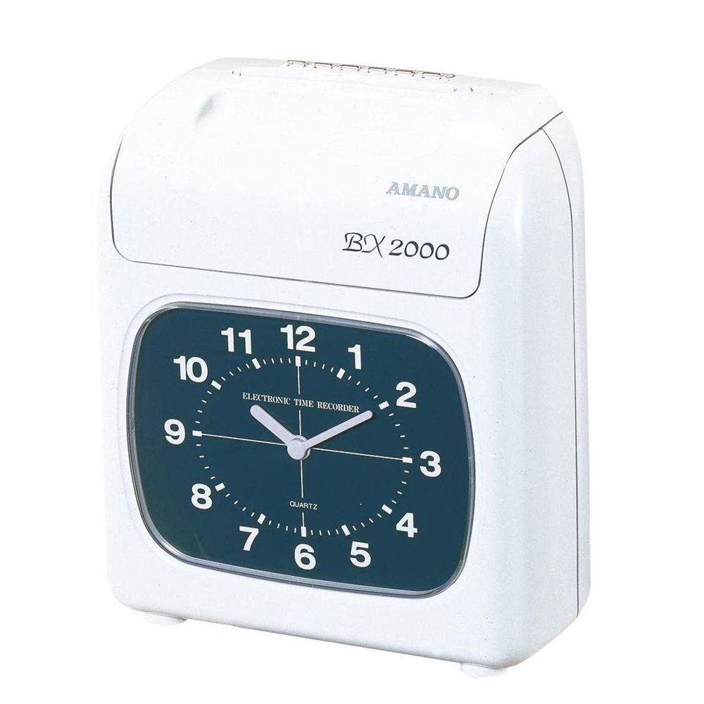 楽天市場】アマノ タイムレコーダー ホワイト BX-6000-W