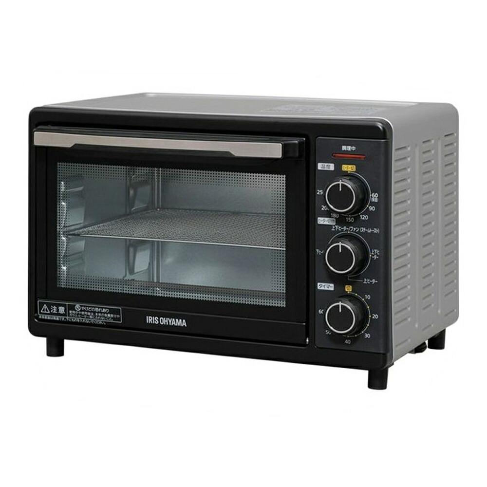 アイリスオーヤマ コンベクションオーブン 水蒸気 ノン飛球膳立て FVC-D15B-S