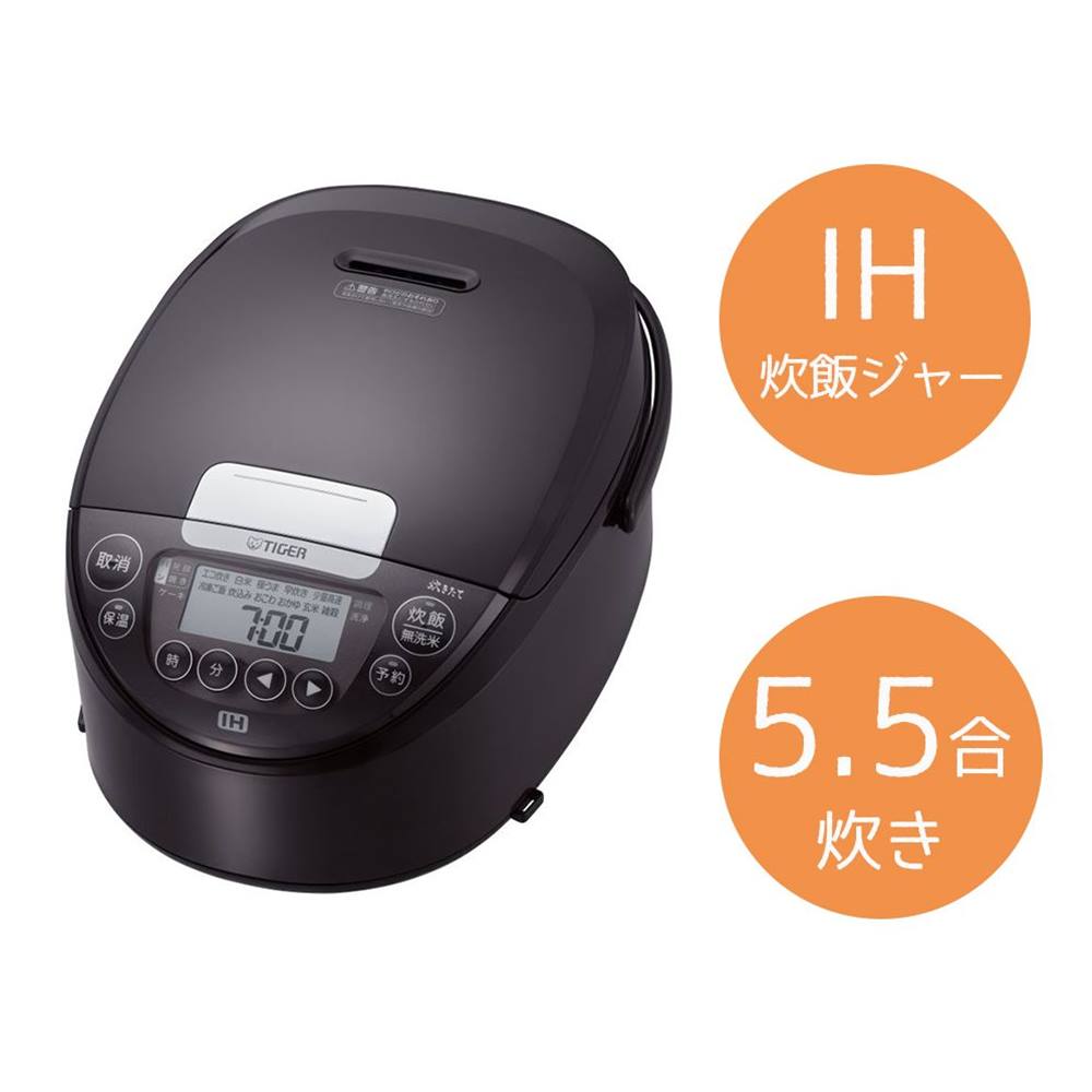楽天市場】【5.5合炊き】タイガー魔法瓶 IHジャー炊飯器 炊きたて JPW