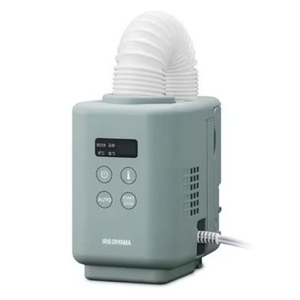 アイリスオーヤマ ふとん乾燥機カラリエ miniTURBO グリーン [家電製品 温風 カラッと ダニ対策 寝具 布団 くつ乾燥] JSK-S10-G