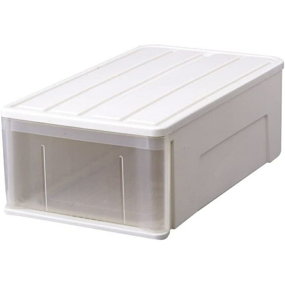 楽天市場】たっぷり収納ケース 66M ホワイト収納ケース プラスチック