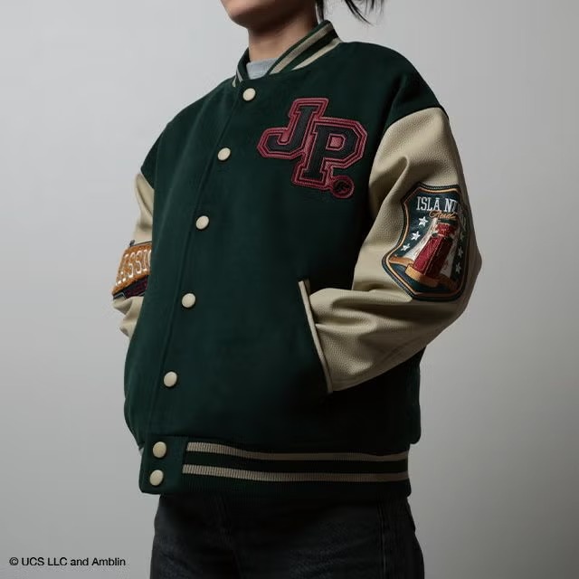 キャラジャン スタジャン ジュラシック・ワールド ジュラシックグリーン メンズ レディース 文字記号 charajan ユニ一発やる 出来事 差し上げ物 差し上げ物