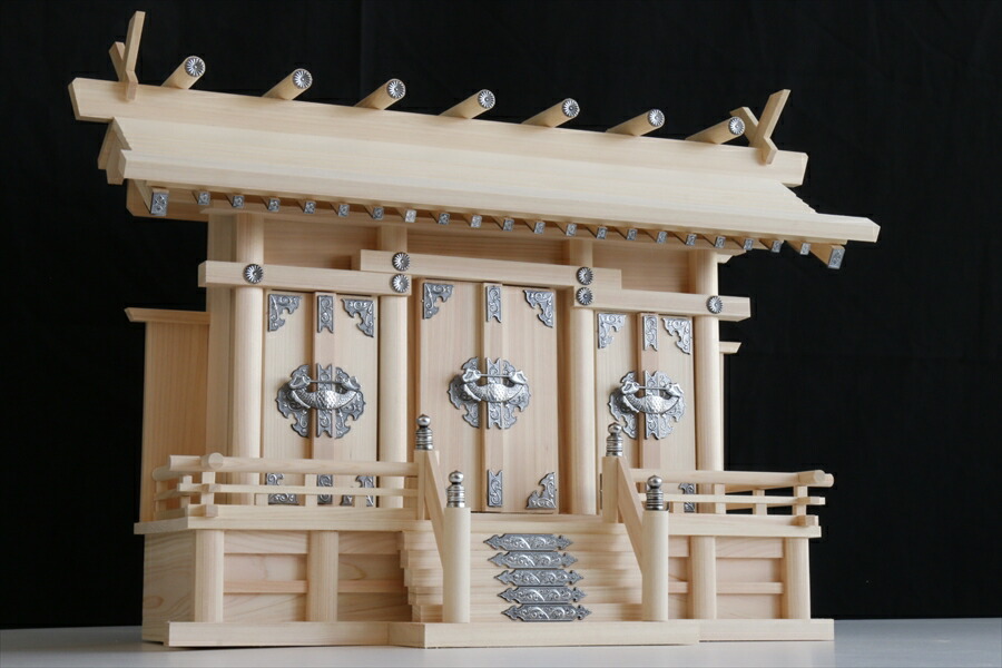 楽天市場】外宮 □ 8寸 □ 祠宮造り □ 木曽の銘木と職人の心意気