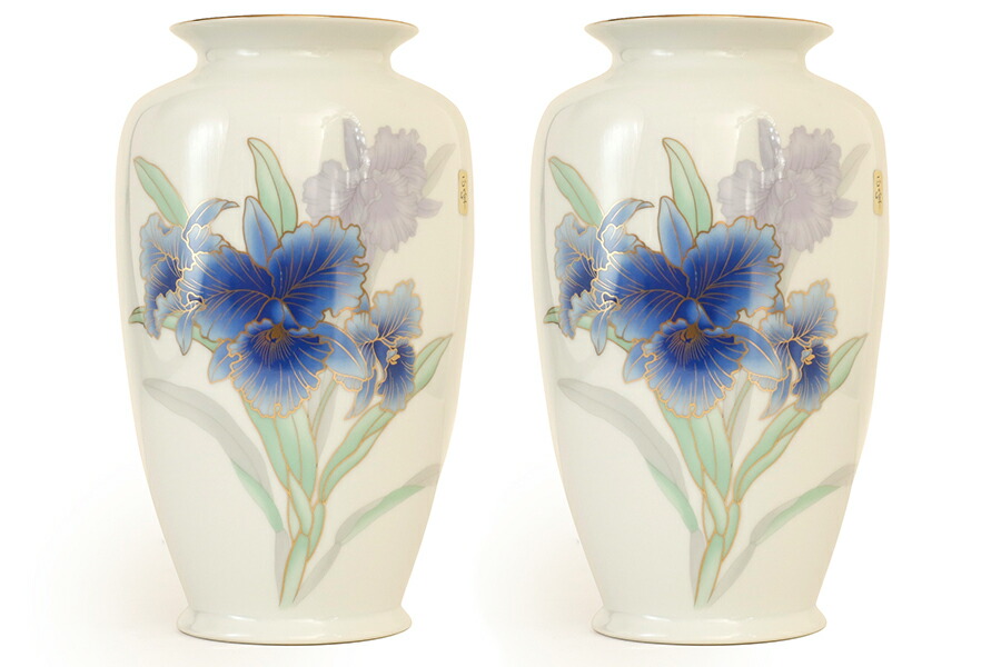 楽天市場 花立 墓 お墓 花立て 仏具 陶器 花瓶 2本組 セット ヒノデラン 9寸 ブルー サイズ 約 Cm 高さ27 神棚 神具 仏具 やまこう