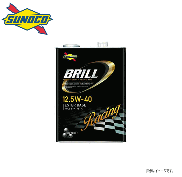 SUNOCOスノコオイル　BRILL　12.5W-40　 4L缶　※1缶《北海道、沖縄は別途送料がかかります。》