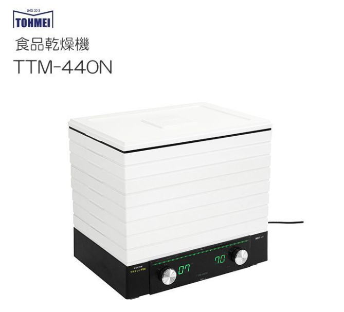 東明テック 食品乾燥機 TTM-440N プチマレンギDX 6段重ね ドライフルーツ等の作成に《北海道、沖縄、離島は別途、送料がかかります。》《代引き不可》
