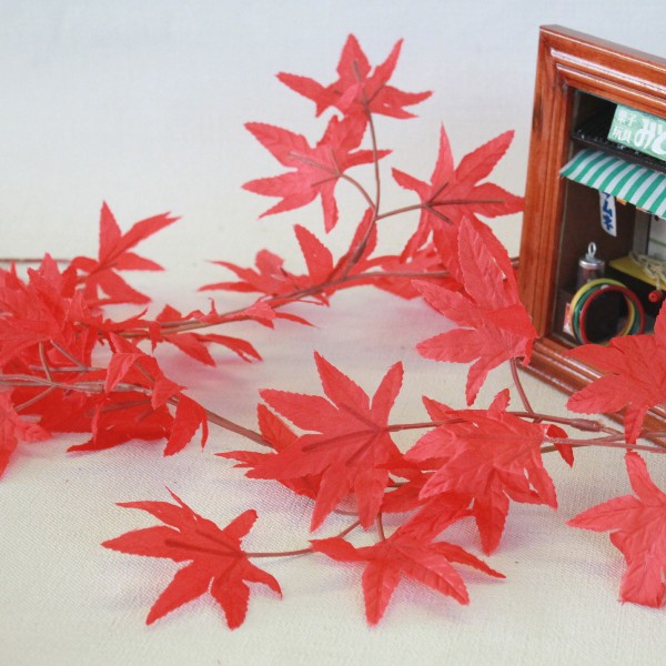 SB01メープルリーフ紅葉354cm正絹手織 着物 浴衣/水着 レディース 【使い勝手の良い】