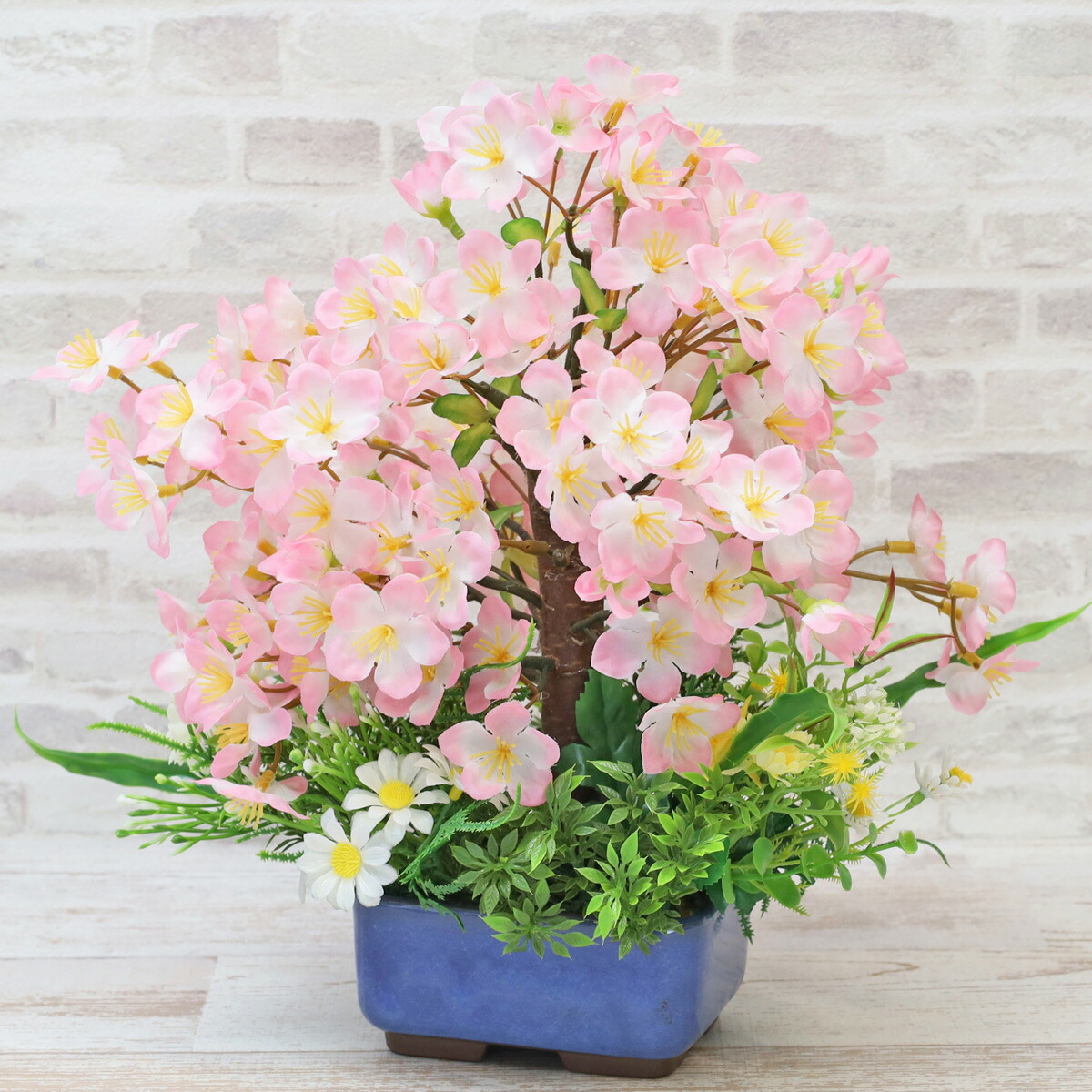楽天市場】造花 春の花を使用したミニアレンジ5点セット 桜