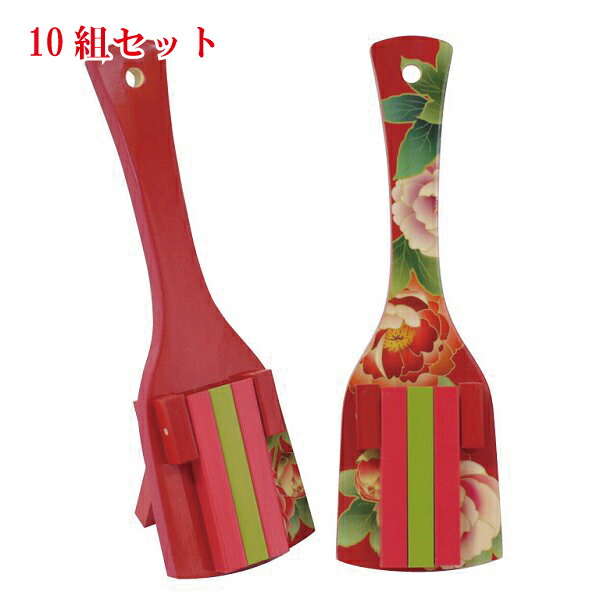 鳴子　20本(10セット)  お祭り用品　演舞用品 楽天市場】【送料込】2本セット 鳴子 定番色 よさこい鳴子