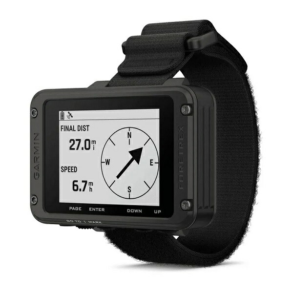 GARMIN - ガーミン foretrex101 美品 ジャンクGARMIN（ガーミン）foretrex 101リスト型GPS（GARMIN