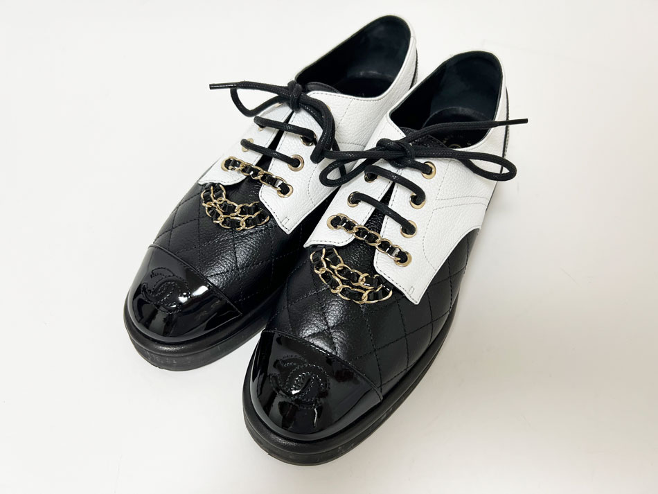 【メタリックシューズ★】CHANEL 25S スニーカー シャネル スニーカー シルバー 37 CHANEL 25SS｜Yahoo!フリマ