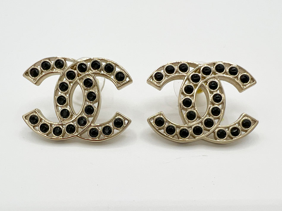 楽天市場】【ジュエリー】CHANEL シャネル ココマーク ピアス ライン