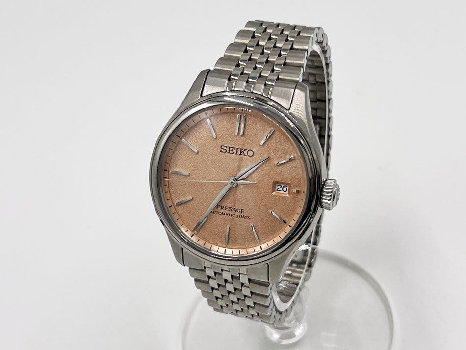 SEIKO セイコー Presage プレサージュ メンズウォッチ 腕時計 自動巻き AUTOMATIC Classic Series クラシックシリーズ SARX125 6R55-00H0 美品【中古】|ブランドショップ山本
