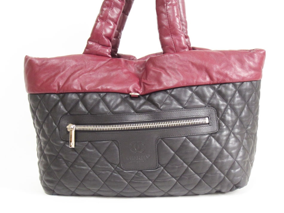 楽天市場】シャネル コココクーン トートバッグ ハンド レザー