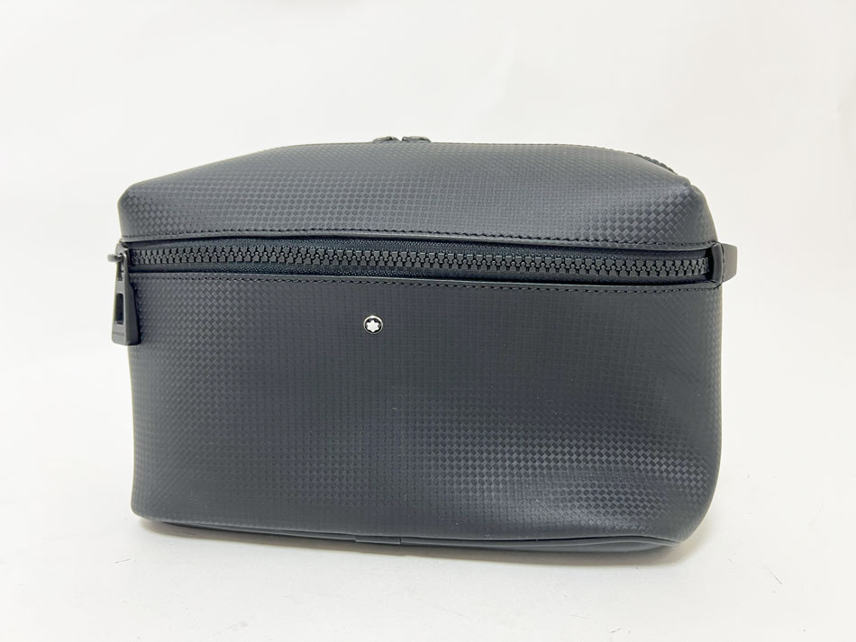 モンブラン MONTBLANC メンズ ショルダーバッグ ナイロン レザー 黒 モンブラン ナイロンショルダーバッグ レザー付属 ブラック モンブラン