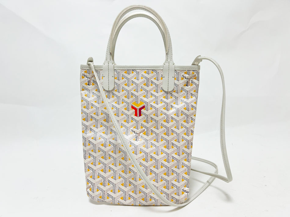 Goyard ゴヤール　ポワティエ　トートバッグ 極美品 GOYARD ゴヤール ハンドバッグ ミニトートバッグ ポワティエ