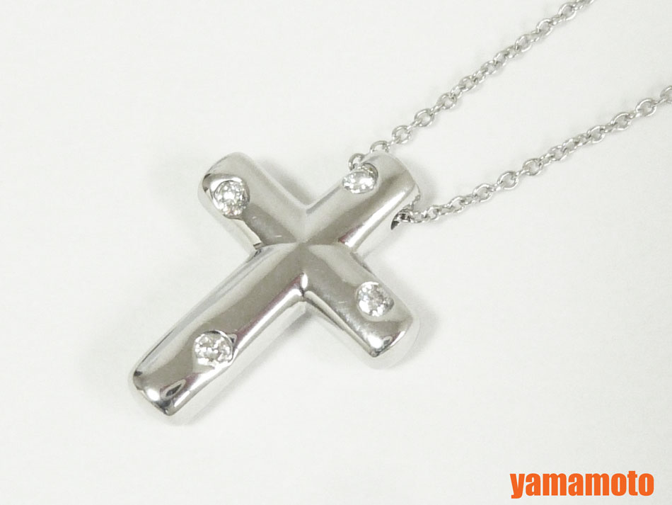 楽天市場 Tiffany Co ティファニー ネックレス クロス ペンダント ダイヤ 4p Pt950 プラチナ 美品 中古 ブランドショップ山本 楽天市場 Tiffany Co ティファニー ネックレス クロス ペンダント ダイヤ 4p Pt950 プラチナ 美品 中古 ブランドショップ山本