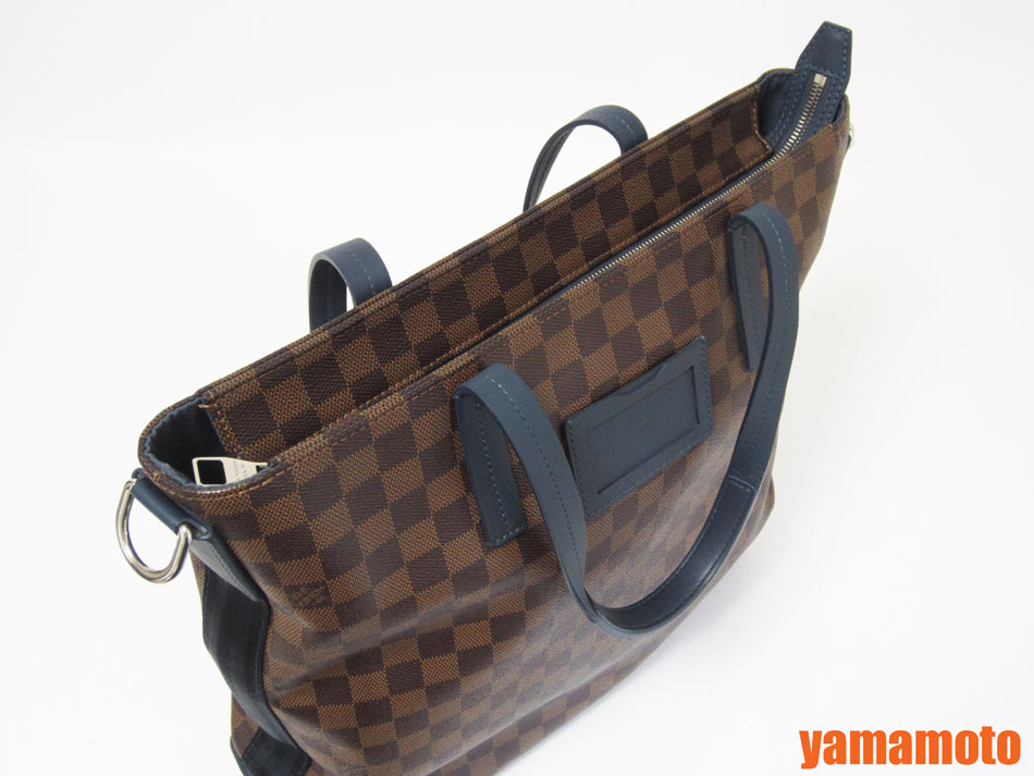 楽天市場 Louis Vuitton ルイヴィトン ダミエライン ヘラルド メンズバッグ トートバッグ ショルダーバッグ ストラップ付き N 美品 中古 ブランドショップ山本