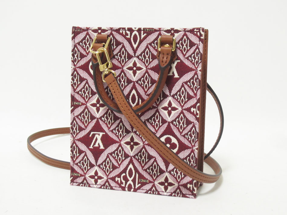 LOUIS VUITTON ルイヴィトン ジャかばい立て プティット・サックプラ ハンドバック ショルダーバッグ 曲がった掛け ニコラ・ジェスキエール M69846 受け取り証書 新品 【中古】