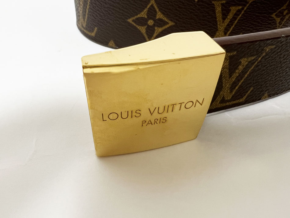 LOUIS VUTTION ルイヴィトン メンズ 100 モノグラム サンチュール